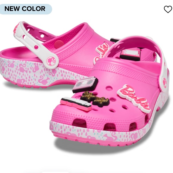 Barbie Crocs SOLD OUT size 8 - Picture 2 of 6